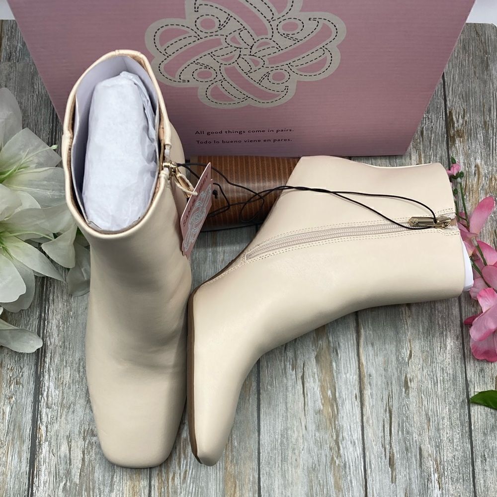 Women's Carlson Dressy Ankle Block Round Heel Boot Bootie Shoes Size 11